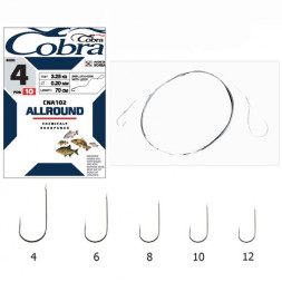 Крючок COBRA с поводком CNA102-010 10шт