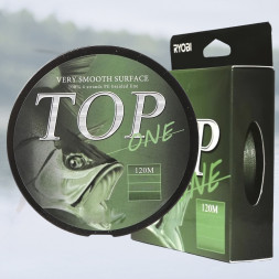 Шнур Ryobi TOP PE4X-120M 0.8/d-0.148mm Dark green