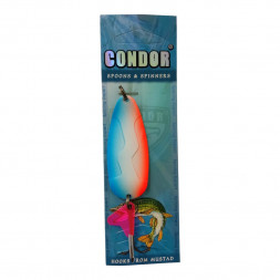 Колеблющаяся блесна Condor Amulet 1 размер 68 мм, вес 25 гр, цвет #12 5 шт
