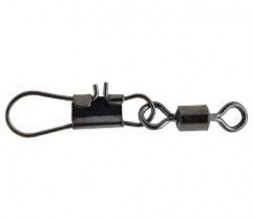 Вертлюг с карабином Condor Rolling Swiver With Interlock Snap, цвет Black Nikel, размер 02 100шт.