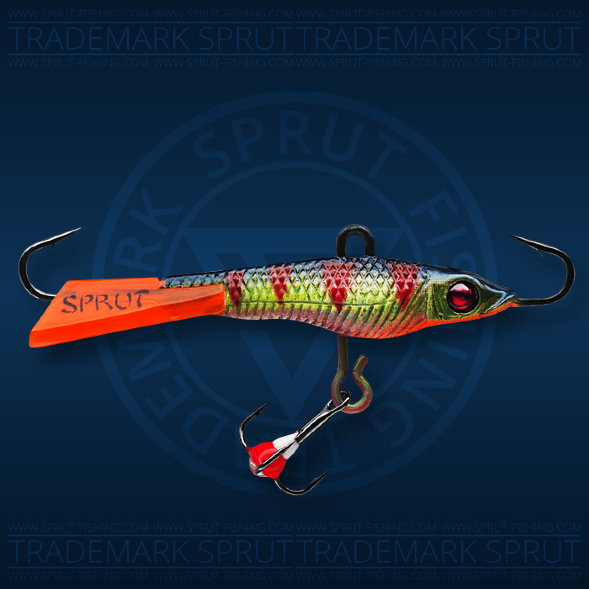 Балансир рыболовный для зимней рыбалки Sprut Shimo №3 7г 45мм RP-UV-3D